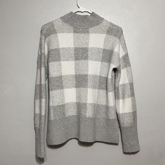 Marled Sweater Gray & White - Picture 2 of 4